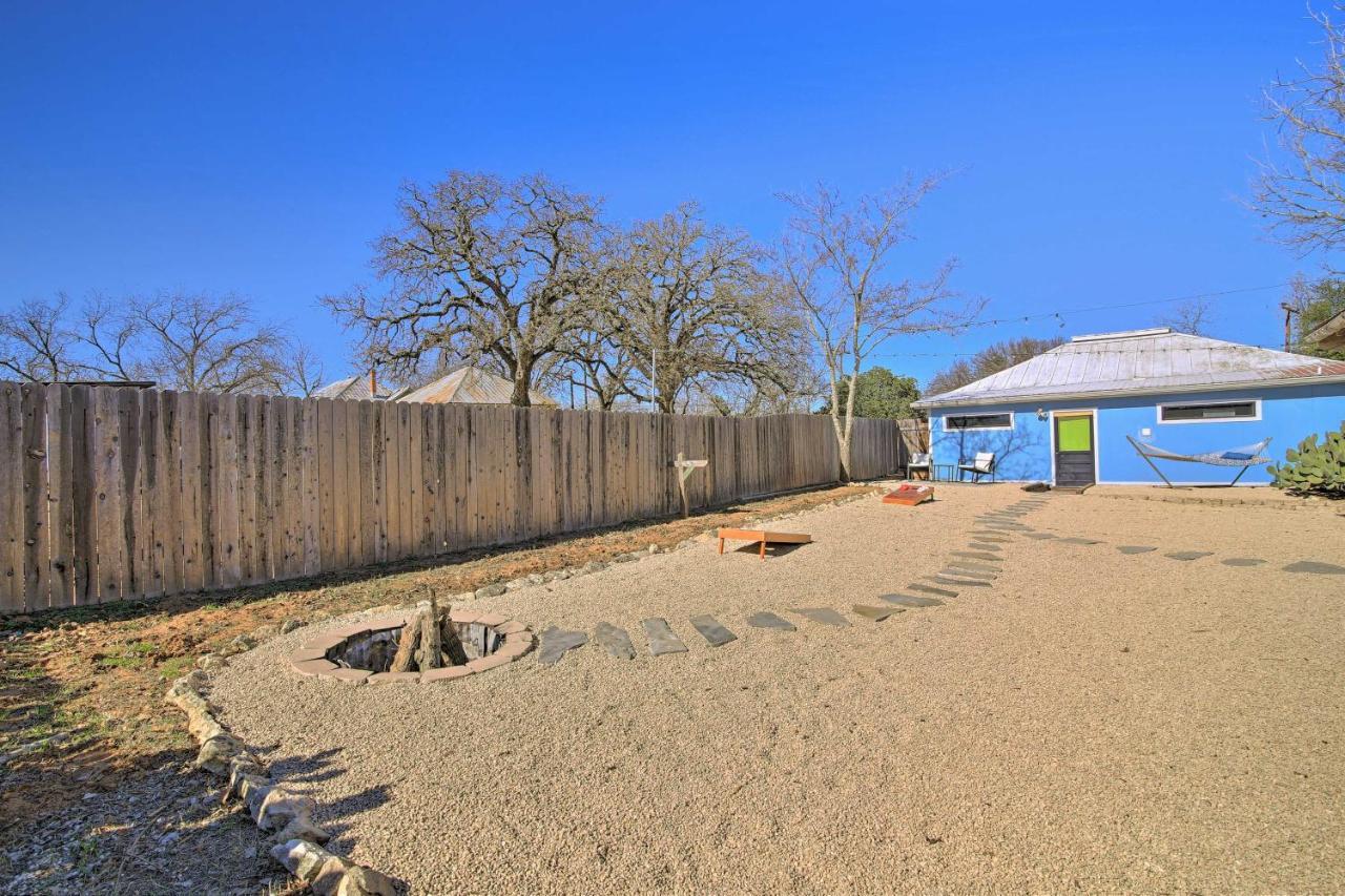 Texas Home With Backyard Oasis, Walk To Main St Fredericksburg Eksteriør billede